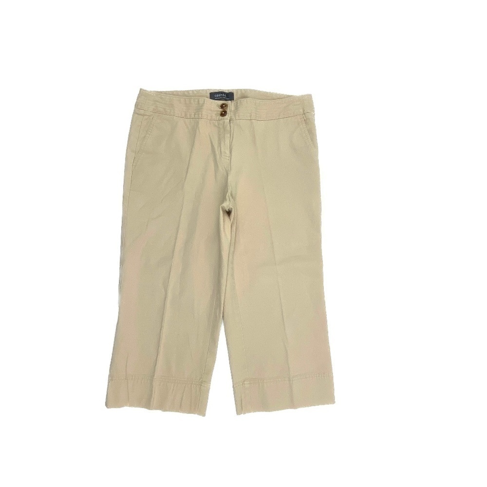 George by Mark Eisen Capri Women's size 10 Beige Chino Pants
